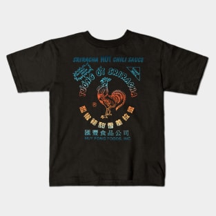 Sriracha Vintage Design Kids T-Shirt